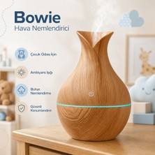 Bowie Ambiyans Aydınlatmalı Hava Nemlendirici Buhar Makinesi Bebek ve Çocuk Odası Için