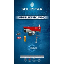 Solestar Elektrikli Vinç 600-1200 kg