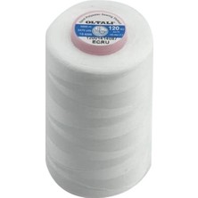 Oltalı 120 Numara Polyester Dikiş İpliği Oltalı Beyaz