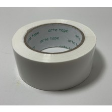 Artetape Beyaz Renkli Koli Bandı 45 mm x 100 metre Dayanıklı Materyal ile Güçlü Yapıştırma