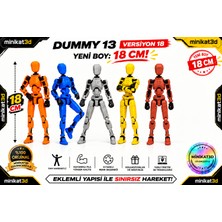 Minikat 3D Dummy 13 (5 adet figur) 18 cm boy