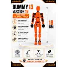 Minikat 3D Dummy 13 Versiyon 18 Turuncu