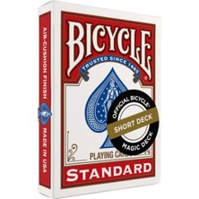 Bicycle | Magic Short Deck Kırmızı Deste Oyun Kartı