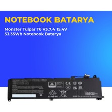 Ümit Maker Monster Tulpar T6 V3.7.4 15.4V 53.35WH Notebook Batarya