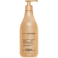 L'Oréal Professionnel Loreal Professionnel Onarıcı Serie Expert Abs Repair Gold Quinoa Protein Şampuan 500 ml Yenileyici Etki ile Kadınlar İçin