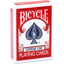 Bicycle | Supreme Lıne Standard Back Oyun Kartı Kırmızı-Bıcycle