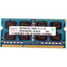 Hynix HMT351S6BFR8C-H9 4GB DDR3 Ram 1333MHz Yüksek Performanslı Notebook Uyumlu