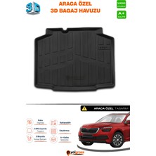 Meka Part Skoda Kamiq 3D Pro Bagaj Havuzu Alt Bagaj 2019 Üzeri A+ Kalite
