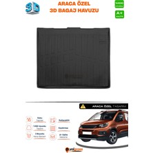 Meka Part Peugeot Rifter Seperatörsüz 3D Pro Bagaj Havuzu 2019 Üzeri A+ Kalite