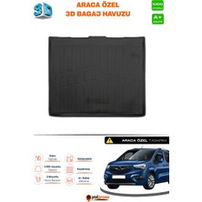 Meka Part Opel Combo E Seperatörsüz 3D Pro Bagaj Havuzu 2019 Üzeri A+ Kalite