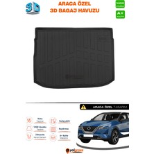 Meka Part Nissan Qashqai E-Power 3D Pro Bagaj Havuzu Üst Bagaj 2021 Üzeri A+ Kalite