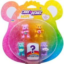 Care Bears Mini Koleksiyon Figürleri 5'li Paket Model 2 PMI/CB2040
