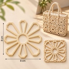 Angel Çanta Aksesuar Motif Aparatı Bej Renk 1 Adet