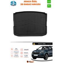 Meka Part Skoda Karoq 3D Pro Bagaj Havuzu Alt Bagaj 2018 Üzeri A+ Kalite