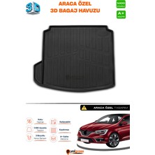 Meka Part Renault Megane 4 Sedan 3D Pro Bagaj Havuzu Sol Kulaklı 2016 Üzeri A+ Kalite