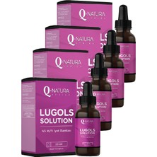 Q Natura Series Lugol's Solution % 5 Iyot Damla - 4 Adet