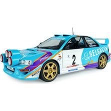 Solido S1807411 1/18 Subaru Impreza S5 WRC99 – Belgıum Ypres Westhoek Rally – 1998 – #2 G.de Mevıus/j-M.fortın