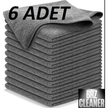 Brz Clean 6 Adet 30X30 Mikrofiber Temizlik Bezi
