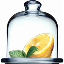 Hibana Basic Kapaklı Cam Limonluk Limon Saklama Kabı P98397