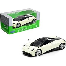 Welly 1:24 Ölçekli Metal Welly Nex Pagani Huayra Beyaz Araba