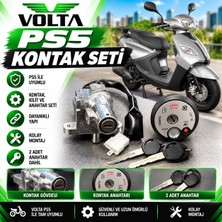 Volta Ps5 Orijinal Kontak Seti Komple (Kilit ve Anahtar Takımı)