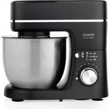 Schafer Prochef Digimix Dijital Stand Mikser 5 L-Siyah