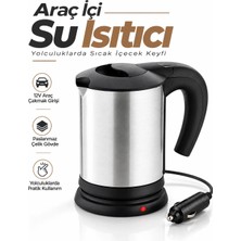 Elektronikçim 12V Araç Çakmak Girişli Taşınabilir Su Isıtıcı