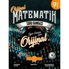 Orijinal Yayınları 9. Sınıf Matematik Soru Bankası Ciltsiz 384 Sayfa Türkçe Eğitim Kitabı