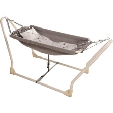 Holmen Milas Gri Standart Bebek Hamak Ergonomik Yapı ve Güvenlik Özellikleri ile Taşınabilir Tasarım