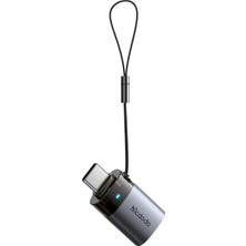 Mcdodo OT-7400 Usb-A To Type-C 5gbps Veri Aktarım Adaptörü Siyah