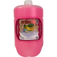 Gelincik Muz Özlü Şampuan 5 lt Bakım Yapıcı Etkisiyle Dökülen Saçlar İçin Uygun