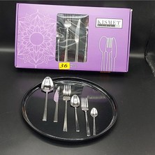 Hibana 36 Parça Kaşık Çatal-Ege Hediye Çeyiz Set.moe