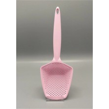 Hibana Süzgeçli Mantı Kepçesi Pembe.moe