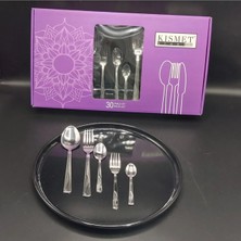 Hibana 30 Parça Kaşık Çatal -Kuşkanadı Hediye Çeyiz Set