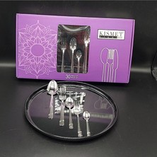 Hibana 30 Parça Kaşık Çatal -Milas Hediye Çeyiz Set