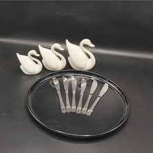 Hibana Pasta Bıçak 6 Adet-Milas (20 Cm-3,0 MM-430 Kalite Çelik)