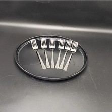 Hibana Yemek Çatal 6 Adet-Ilgaz (20 Cm-2,0 MM-304 Kalite Çelik)