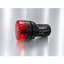 GWEST 22DS/MS Sesli LED Flaşör Ikazlı  220V. Ac
