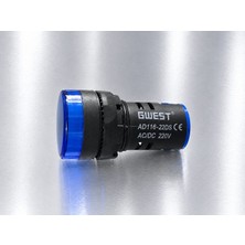 GWEST 22 - M LED Sinyal 220V. Ac-Dc