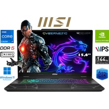 MSI Msı cyborg 15 B13WEKG Intel Core I7 13620H 24GB 512GB SSD RTX5050 W11 Pro 15.6" Fhd 144Hz 613XTR Taşınabilir Bilgisayar Prestij