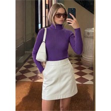 Onno Style Fitilli Balıkcı Yaka Basic Kazak