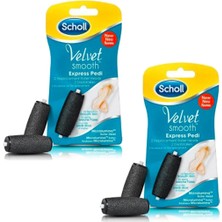 Scholl Velvet Smooth Orta Sert Deriler İçin 2'li Yedek Başlık Seti 2x2'li Set