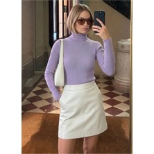 Onno Style Fitilli Balıkcı Yaka Basic Kazak