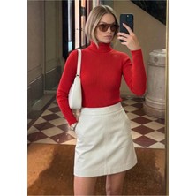 Onno Style Fitilli Balıkcı Yaka Basic Kazak