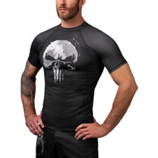 Hayabusa Marvel's The Punisher Short Sleeve Rash Guard