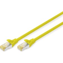 Digitus Cat 6A S-Ftp Bağlantı Kablosu, Bakır, Lszh Awg 26/7, Uzunluk 5 Metre, Sarı Renk