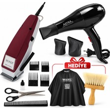 Moser 1400-0278 Set ve Astra 8818 Profesyonel Fön Hediyeli Set