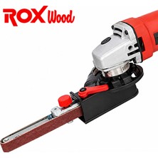 Rox Wood Avuç Taşlama Için Eğe Zımpara Aparatı 450X15 mm 5'li Şerit Zımpara Seti 153ROX0030