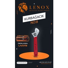 Lenox Kurbağacık Anahtar Krom Vanadyum 8