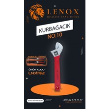 Lenox 10" Kurbağacık Anahtar Krom Vanady